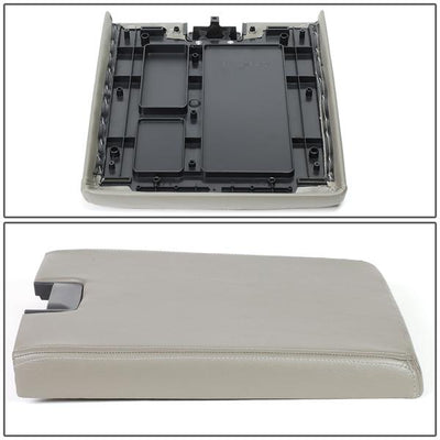 07-14 Silverado Sierra Center Console Lid - Repair Kit - Grey - GECS-003-GY - 5