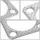 Universal 46mm 4-Bolt Turbo External Wastegate Exhaust Gasket - Aluminum