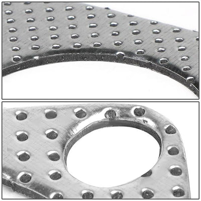 Universal 54mm 3-Bolt Turbo External Wastegate Exhaust Gasket - Aluminum