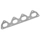 D-Motoring - Gasket - For Exhaust Header - Aluminum - Honda Prelude H22 - 1