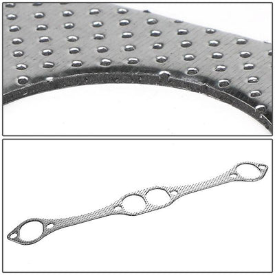 Exhaust Manifold Gasket Set <br>Chevy 265-400 Small Block SBC V8 Engine Oval Port