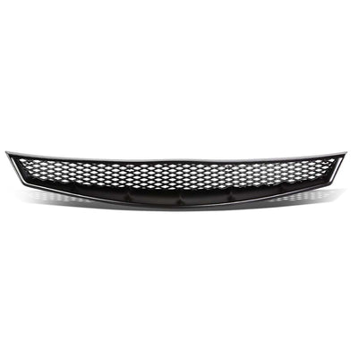 D-Motoring - Bumper Grille - ABS - Black - 06-08 Honda Civic - 1