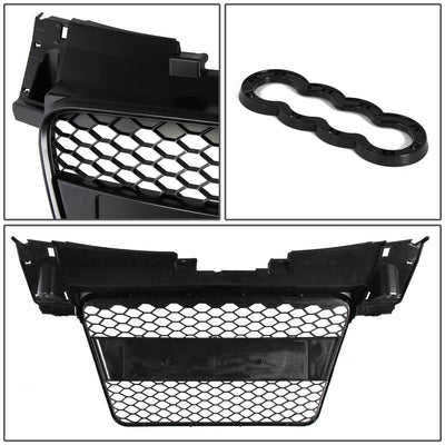 D-Motoring - Bumper Grille - Black - 06-09 Audi TT - 5