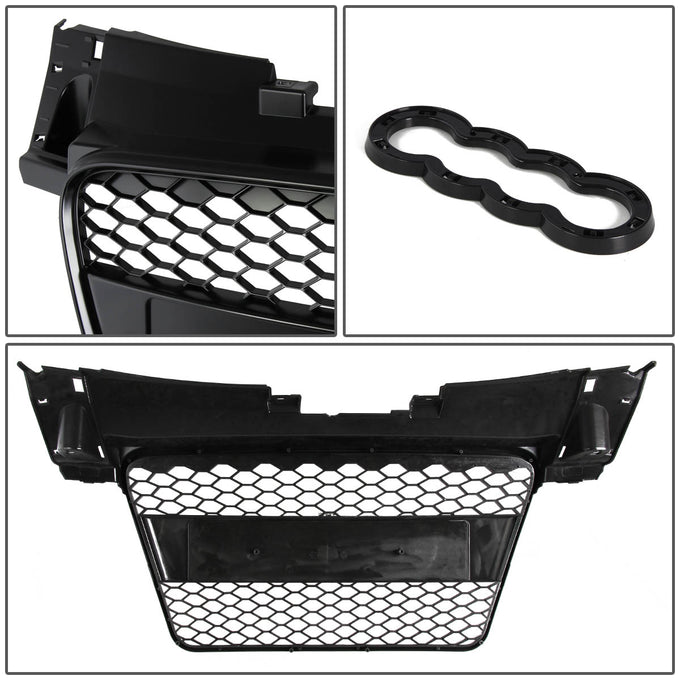 D-Motoring - Bumper Grille - Black - 06-09 Audi TT - 5