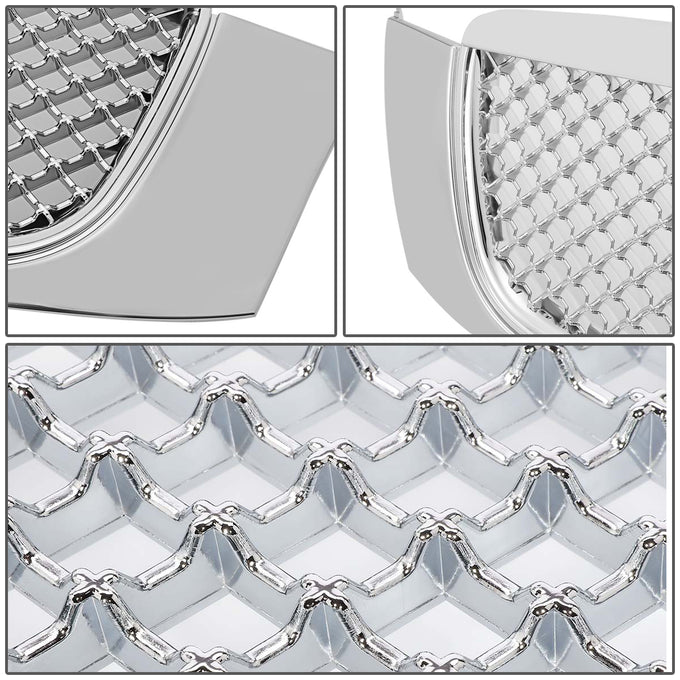 D-Motoring - Bumper Grille - Chrome - 00-05 Cadillac Deville - 3
