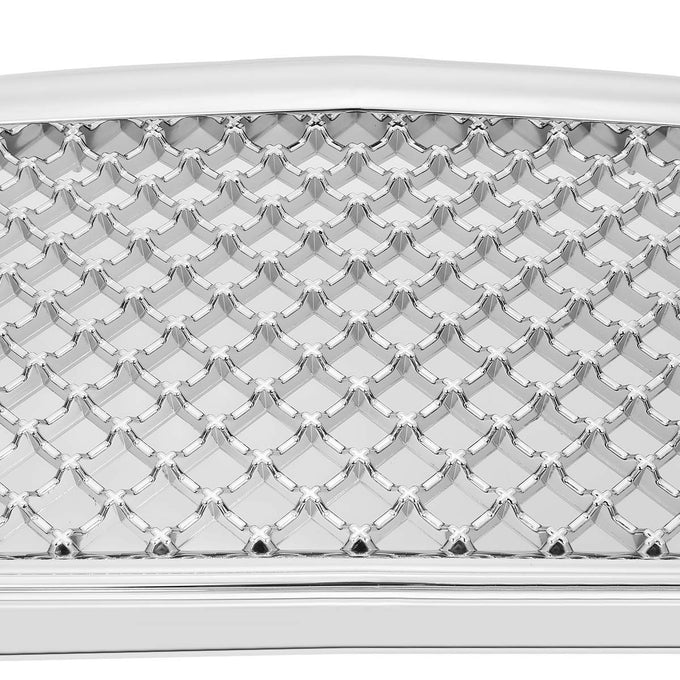 D-Motoring - Bumper Grille - Chrome - 00-05 Cadillac Deville - 4