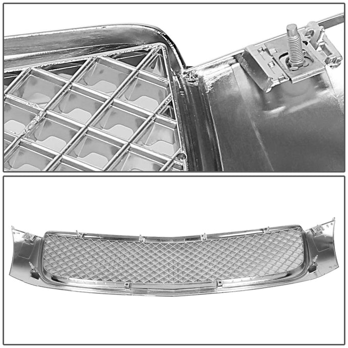 D-Motoring - Bumper Grille - Chrome - 00-05 Cadillac Deville - 5