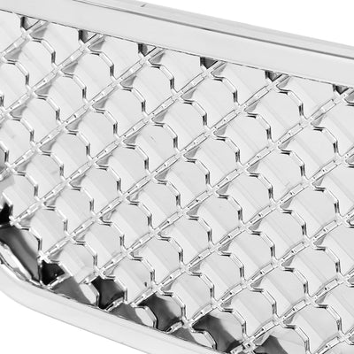 D-Motoring - Bumper Grille - Diamond Mesh Style - Chrome - Chevrolet Tahoe / Avalanche / Suburban / 1500 / 2500 - 3