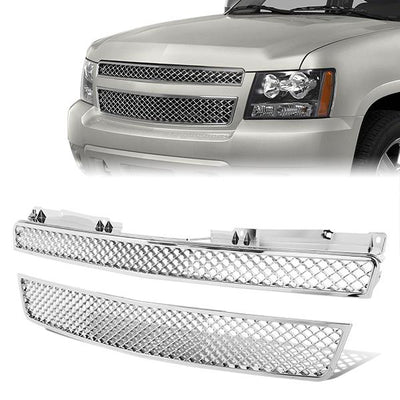 Diamond Mesh Front Grille <br>07-14 Chevy Tahoe Avalanche