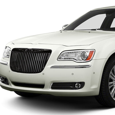 D-Motoring - Bumper Grille - ABS - Black - 11-13 Chrysler 300/ 300C - 2