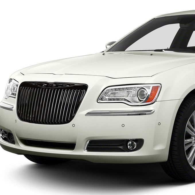 D-Motoring - Bumper Grille - ABS - Black - 11-13 Chrysler 300/ 300C - 2