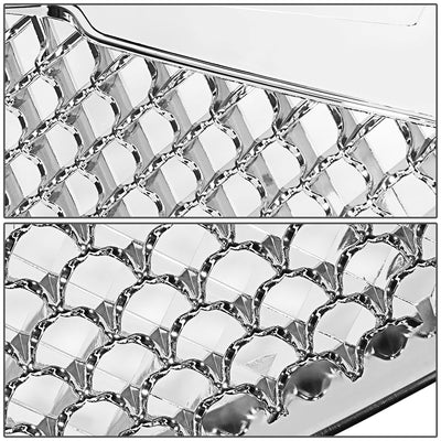 D-Motoring - Bumper Grille - ABS - Chrome - 07-10 Chrysler Sebring - 2