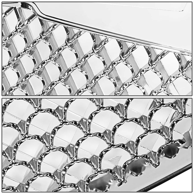D-Motoring - Bumper Grille - ABS - Chrome - 07-10 Chrysler Sebring - 2
