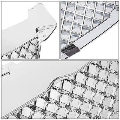 D-Motoring - Bumper Grille - ABS - Chrome - 07-10 Chrysler Sebring - 3