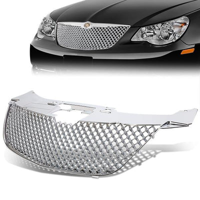 Diamond Mesh Front Grille <br>07-10 Chrysler Sebring