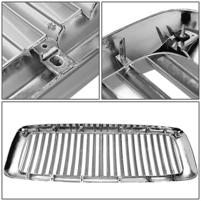D-Motoring - Bumper Grille - ABS - Chrome - Dodge Ram 1500 / 2500 / 3500  - 5