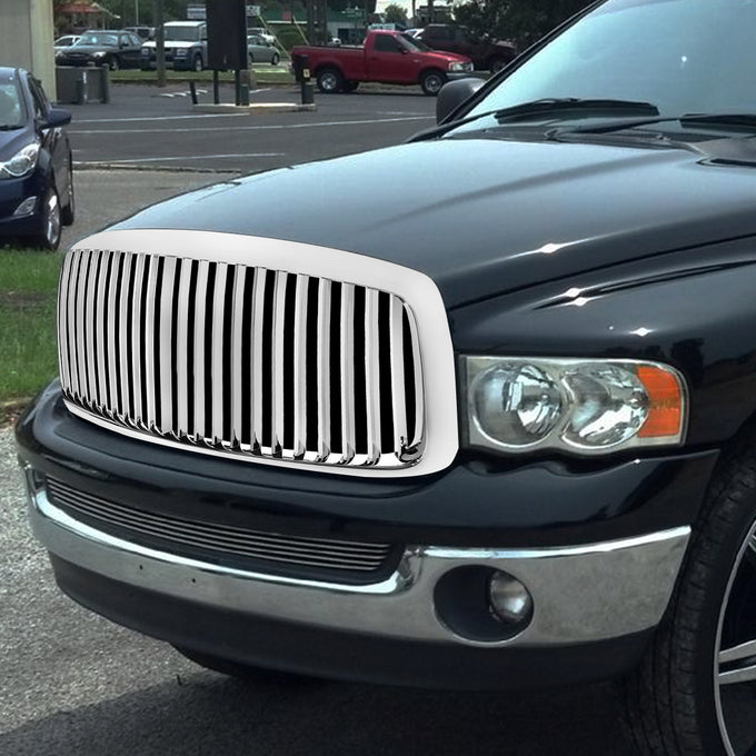 D-Motoring - Bumper Grille - ABS - Chrome - Dodge Ram 1500 / 2500 / 3500  - 1