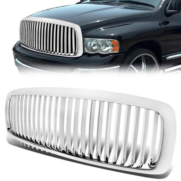 Vertical Fence Front Grille <br>02-05 Dodge Ram 1500 2500 3500