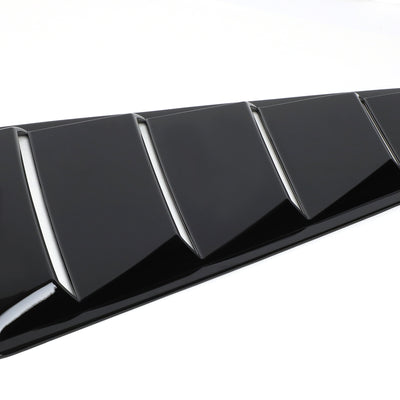 D-Motoring - Car Side Vents - Rear Side - Louvers - Glossy - Pair - 05-14 Ford Mustang Coupe - 3