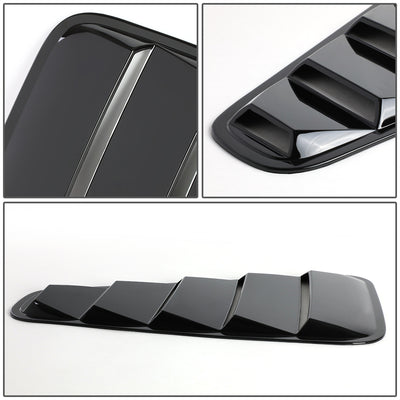 D-Motoring - Car Side Vents - Rear Side - Louvers - Glossy - Pair - 05-14 Ford Mustang Coupe - 4