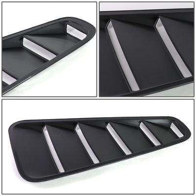 D-Motoring - Car Side Vents - Rear Side - Louvers - Glossy - Pair - 05-14 Ford Mustang Coupe - 5