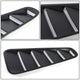 D-Motoring - Car Side Vents - Rear Side - Louvers - Glossy - Pair - 05-14 Ford Mustang Coupe - 5