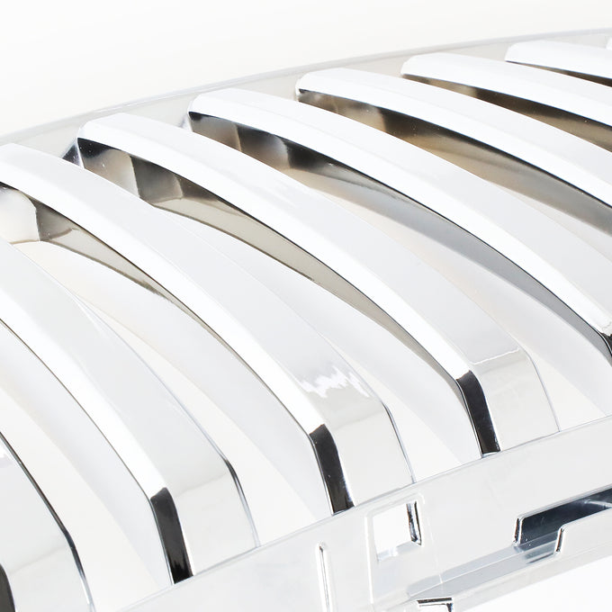 D-Motoring - Bumper Grille - Vertical Fence Style - Chrome - 06-08 Lexus IS250  / IS350 - 3