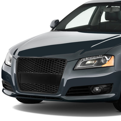D-Motoring - Bumper Grille - ABS - 08-11 Audi A3 Typ-8P7 - 1