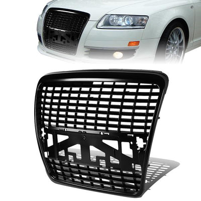 Horizontal Slats Front Grille <br>05-08 Audi A6 Quattro