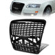 Horizontal Slats Front Grille <br>05-08 Audi A6 Quattro