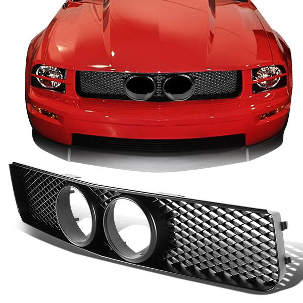 Diamond Mesh Front Grille <br>05-09 Ford Mustang GT