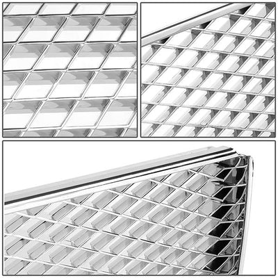 05-09 Ford Mustang GT Bumper Grille - Front - Diamond Mesh Style - GRF-085-CH - 4