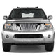 D-Motoring - Bumper Grille - Vertical Fence Style - Chrome - Nissan Frontier / Pathfinder - 1