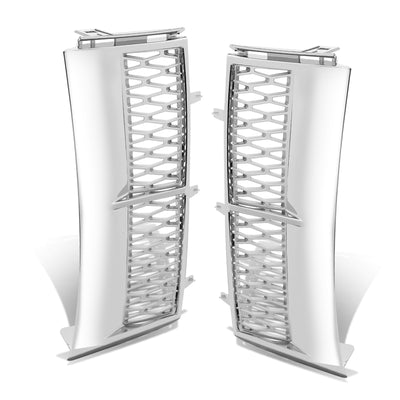 D-Motoring - Car Side Vents - Mesh - Bolt-on - Pair - 03-11 Range Rover L322 - 2