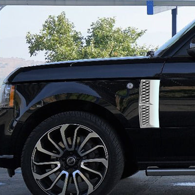 D-Motoring - Car Side Vents - Mesh - Bolt-on - Pair - 03-11 Range Rover L322 - 1
