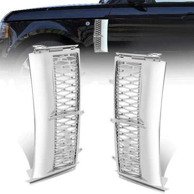 Diamond Mesh Side Grille <br>03-11 Land Rover Range Rover L322