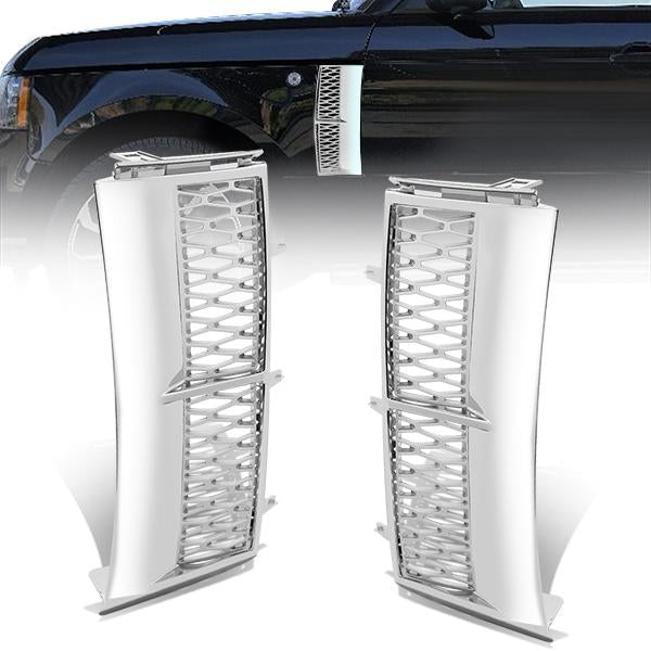 Diamond Mesh Side Grille <br>03-11 Land Rover Range Rover L322