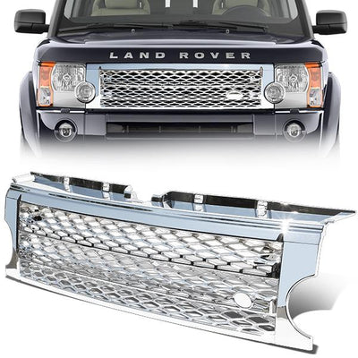 Honeycomb Mesh Front Grille <br>05-09 Land Rover LR3