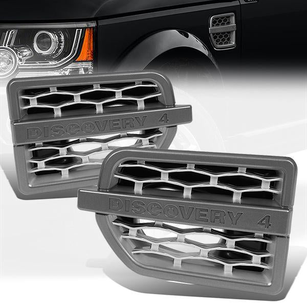 Side Fender Grilles <br>10-12 Land Rover Discovery LR4