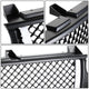 Diamond Mesh LED DRL Front Grille <br>99-02 Chevy Silverado 1500 2500 LD