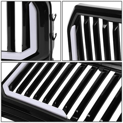 Vertical Fence LED Bar Front Grille <br>15-17 Ford F150
