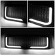 Honeycomb Mesh LED Bar Front Grille <br>99-04 Ford F250 F350 F450 F550 Super Duty