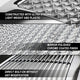 Honeycomb Mesh LED Bar Front Grille <br>05-07 Ford F250 F350 F450 F550 Super Duty