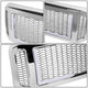 Honeycomb Mesh LED Bar Front Grille <br>05-07 Ford F250 F350 F450 F550 Super Duty