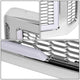 Honeycomb Mesh LED Bar Front Grille <br>05-07 Ford F250 F350 F450 F550 Super Duty