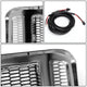 Honeycomb Mesh LED Bar Front Grille <br>05-07 Ford F250 F350 F450 F550 Super Duty