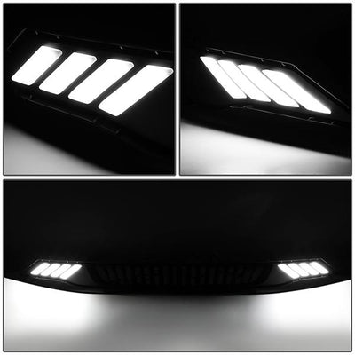 Vertical Fence Front Lower Bumper Grille <br>18-19 Ford Mustang 2.3L 5.0L