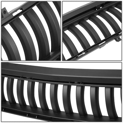Vertical Fence Front Lower Bumper Grille <br>18-19 Ford Mustang 2.3L 5.0L