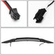 Vertical Fence Front Lower Bumper Grille <br>18-19 Ford Mustang 2.3L 5.0L