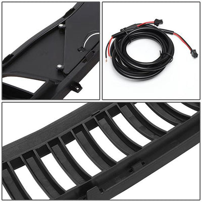 Vertical Fence Front Lower Bumper Grille <br>18-19 Ford Mustang 2.3L 5.0L